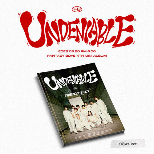 Fantasy Boys - Undeniable - Glare Version - Incl. 50pg Photobook, 2 Photocards, Lucky Card + 4-Cut Film