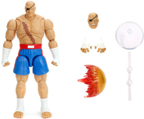 Street Fighter II - 1:12 Deluxe Sagat Action Figure