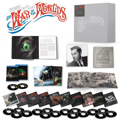 Jeff Wayne - Musical Version Of The War Of The Worlds - Deluxe Collectors Edition 16CD Incl. 2 Blu-Ray, 156pg Hardback Book