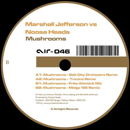 Marshall Jefferson / Noosa Heads - Mushrooms (2025 Remixes)