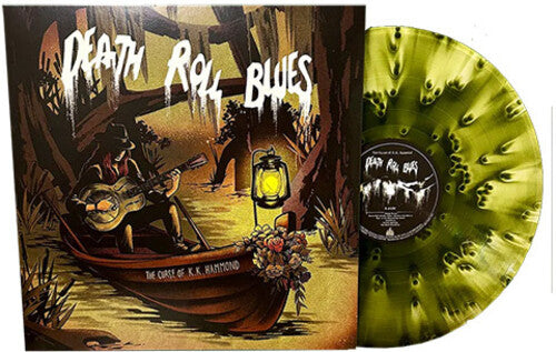 The Curse of K.K. Hammond - Death Roll Blues - Ogre Green With Frosted Clear Splatter Vinyl