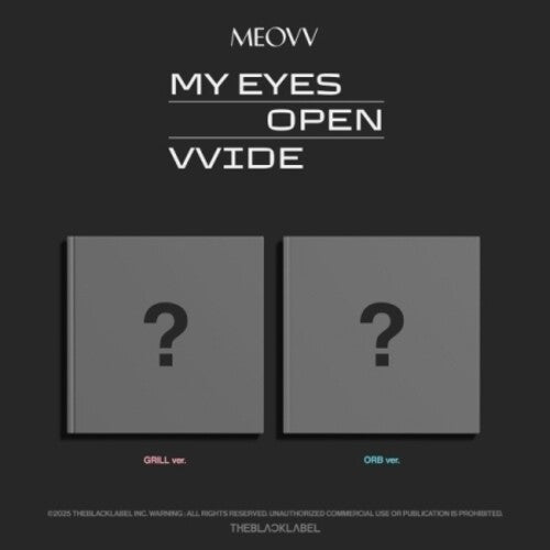 Meovv - My Eyes Open Vvide - Photobook Version - Random Cover - incl. Sticker Pack, Folded Poster, Photocard Set, Postcard Set + Bookmark