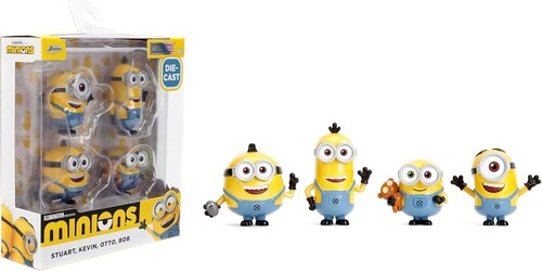 Minions - MetalFigs - 2.5" Diecast Figure 4-Pack