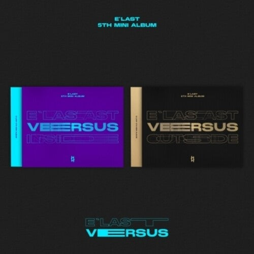 E'Last - Versus - Random Cover - incl. 68pg Photobook, Photocard, Folded Poster, 2 Stickers, Paper Film + Secret Message Card Set