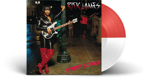 Rick James - Street Songs - Limited Red & White Split Colored Vinyl