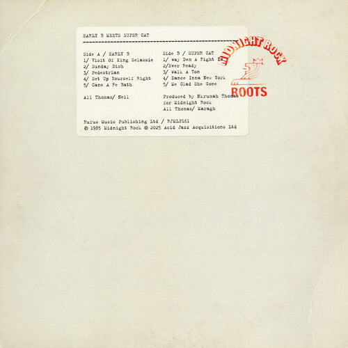 Early B/ Super Cat - Early B Meets Super Cat