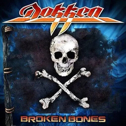 Dokken - Broken Bones - Limited Blue & Black Splatter Colored Vinyl
