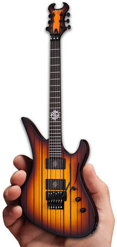 Synyster Gates FR USA Signiture Schecter Sunburst 10 Inch Miniature Guitar
