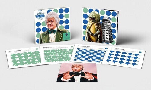 Doctor Who - Jon Pertwee Collection - 4LP Boxset on 140-Gram Green & Blue Colored Vinyl