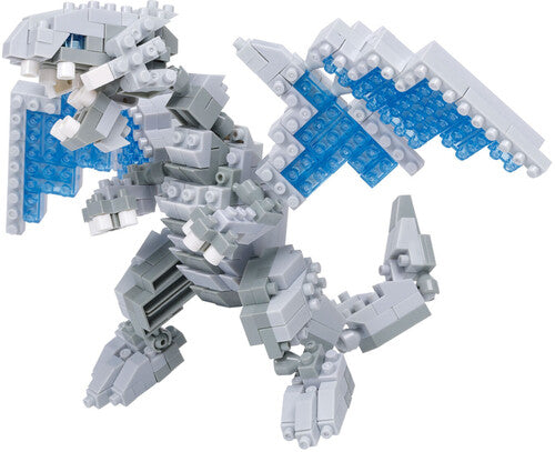 Nanoblock - Yu-Gi-Oh! Duel Monsters - Character Collection - Blue-Eyes White Dragon Building Kit