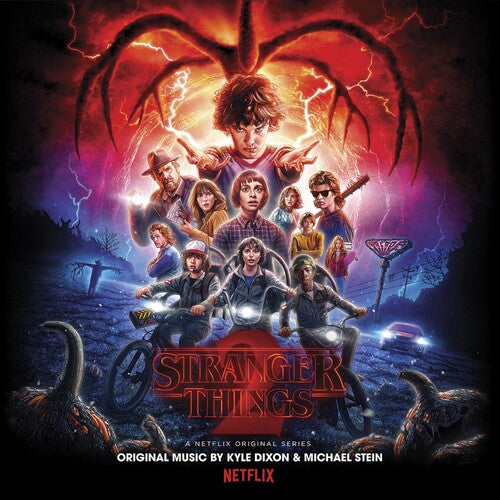 Kyle Dixon / Michael Stein - Stranger Things 2 (Original Soundtrack) - Clear Blue/White Splatter