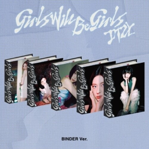 Itzy - Girls Will Be Girls - Binder Random Cover Version incl. Binder + Hand Writing Postcard