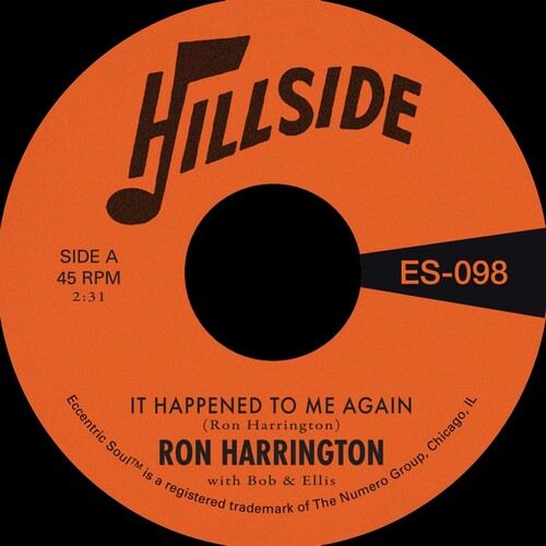 Ron Harrington - It Happened to Me Again B/W Because You're Mine - White