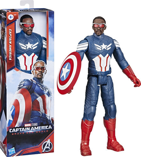 Marvel Avengers - Titan Hero Series - 12 Captain America Brave New World Action Figure