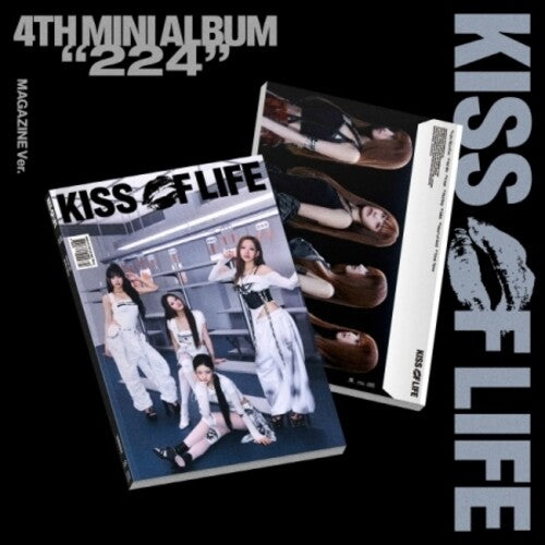 Kiss of Life - 224 - Magazine Version - incl. 140pg Booklet, 2 Photocards, Unit Photocard, 6pc Sticker Pack + Photo Film