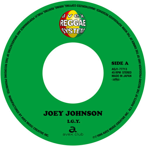 Joey Johnson - I.G.Y. / Right Here Waiting