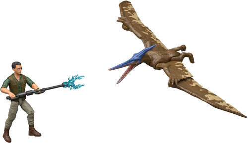 Jurassic World: Rebirth Dr. Henry Loomis & Pteranodon Action Figure 2-Pack