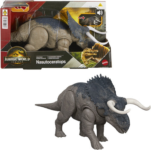 Mattel - Jurassic World: Rebirth Wild Roar Nasutoceratops