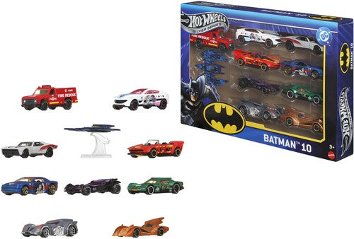 Hot Wheels Silver Series Batman 10-Pack