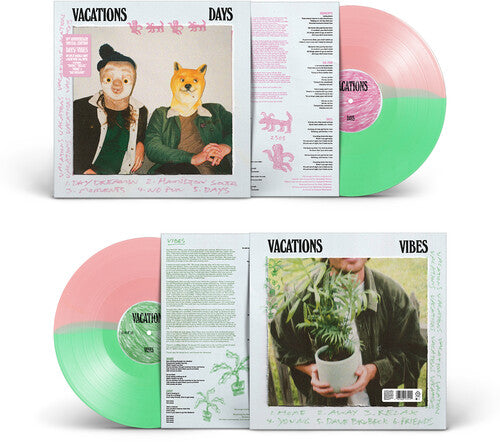 Vacations - Days/Vibes - Pink/Green