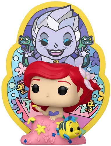 Funko POP! Deluxe: Disney Little Mermaid - Ariel (Ursula Stained Glass)