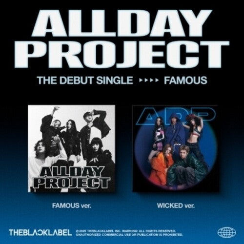 Allday Project - Famous - Random Cover - incl. Photobook, Postcard, 2 Photocards, Sticker, Photo Film + Folded Poster