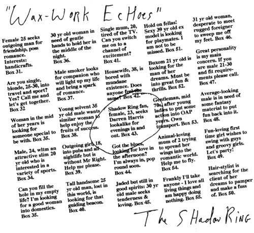 Shadow Ring - Wax-Work Echoes