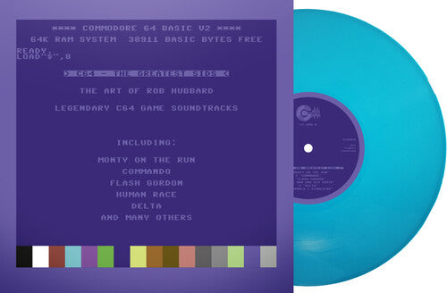 Rob Hubbard - C64 Greatest Sids: The Art Of Rob Hubbard - Limited To 100 Handnumbered Edition (Turquoise Vinyl)