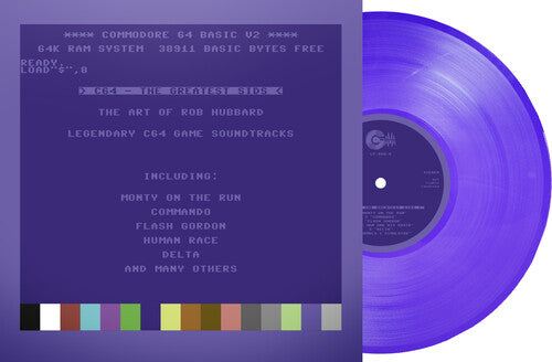 Rob Hubbard - C64 Greatest Sids: The Art Of Rob Hubbard - Limited To 100 Handnumbered Edition (Purple Vinyl)