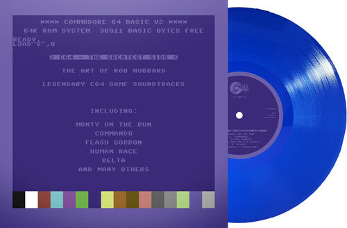 Rob Hubbard - C64 Greatest Sids: The Art Of Rob Hubbard - Limited To 100 Handnumbered Edition (Blue Vinyl)