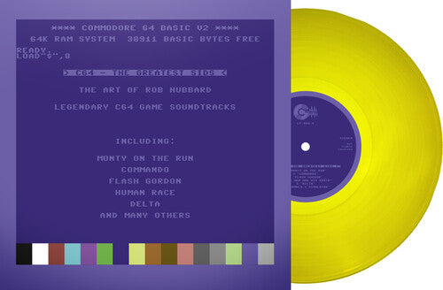Rob Hubbard - C64 Greatest Sids: The Art Of Rob Hubbard - Limited To 100 Handnumbered Edition (Yellow Vinyl)