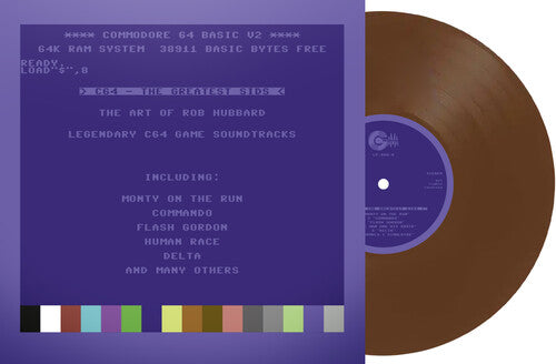 Rob Hubbard - C64 Greatest Sids: The Art Of Rob Hubbard - Limited To 100 Handnumbered Edition (Brown Vinyl)