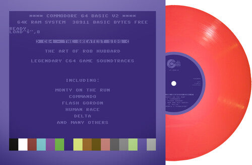 Rob Hubbard - C64 Greatest Sids: The Art Of Rob Hubbard - Limited To 100 Handnumbered Edition (Light Red Vinyl)