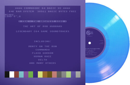 Rob Hubbard - C64 Greatest Sids: The Art Of Rob Hubbard - Limited To 100 Handnumbered Edition (Light Blue Vinyl)