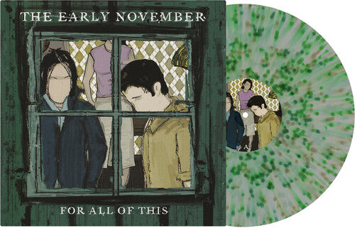 Early November - For All Of This - Green/Black Splatter