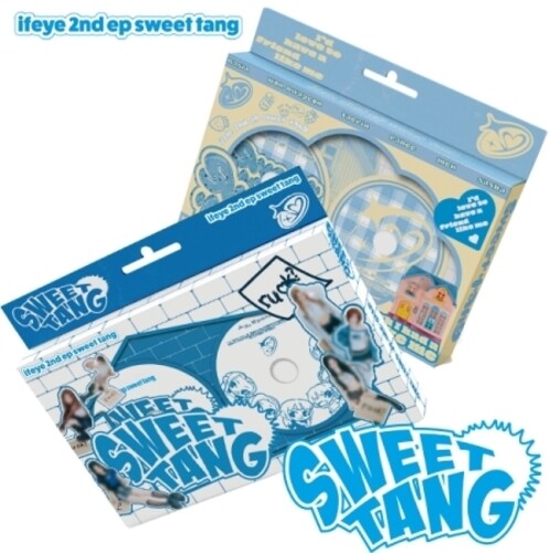Ifeye - Sweet Tang - Photobook Version - Random Cover - incl. 80pg Photobook, 2 Photocards, Message Card, Sticker, Poster, Photostand + Card Stickers