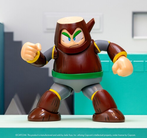 Mega Man - 1:12 Deluxe Wood Man Action Figure