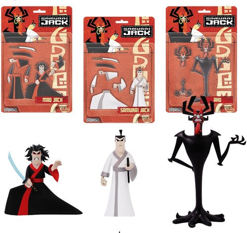 Samurai Jack - 5 Points - 24pc Action Figure Assortment