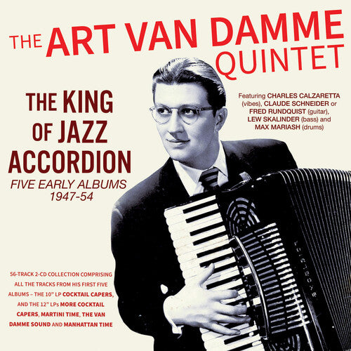 Art Damme - The King Of Jazz Accordion: Five Early Albums 1947-54