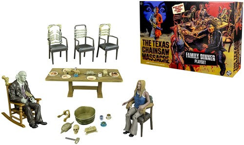 Trick or Treat Studios - The Texas Chainsaw Massacre - Family Dinner Playset