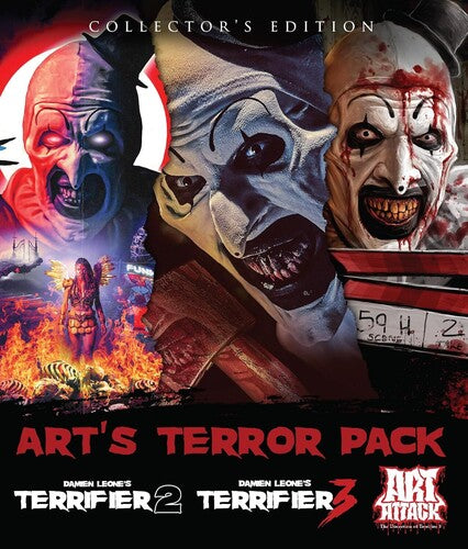 Art's Terror Pack: Terrifier 2 / Terrifier 3 / Art Attack: The Dissection of Terrifier 3