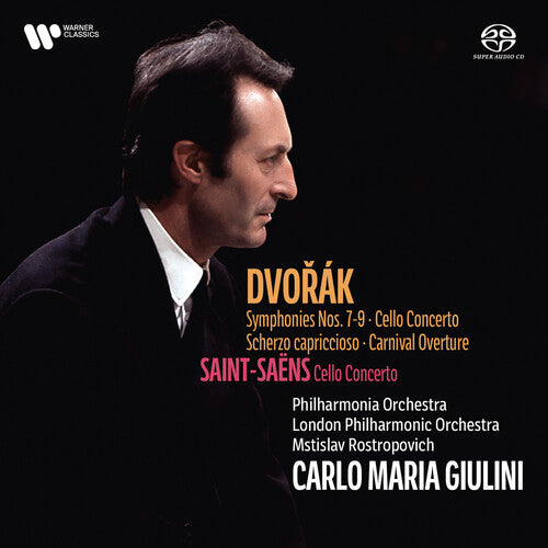 Carlo Giulini Maria - Dvorak: Symphonies 7-9, Cello Concerto, Saint-Saens: Cello Concerto