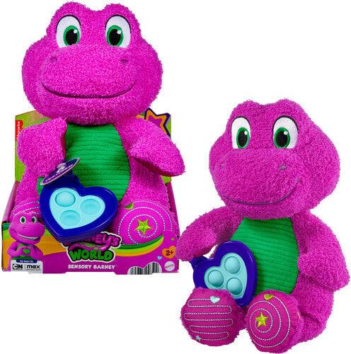Barney's World: Sensory Barney Plush Fidget Toy