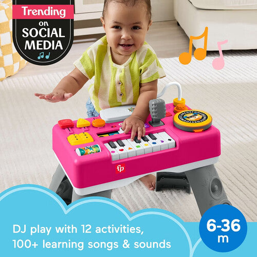Fisher Price Laugh & Learn Mix & Learn DJ Table, Pink