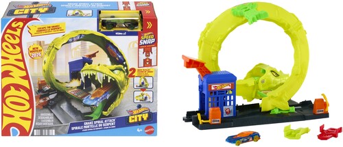 Hot Wheels City Snake Spiral Attack