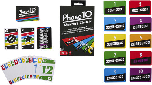 Mattel Games - Phase 10 Masters Classic Card Game