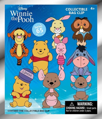 Winnie the Pooh Series 2 - 3D Foam Bag Clip Blind Bag - 24pc PDQ