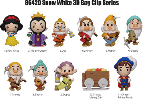 Snow White Classic Series 66 3D Foam Bag Clip 24pc Blind Bag PDQ