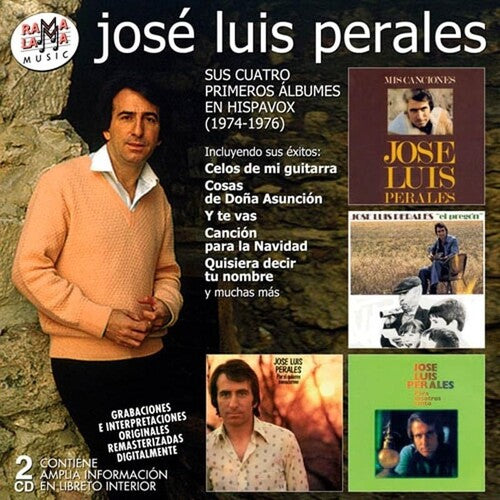 Jose Perales Luis - Sus Cuatro Primeros Albumes En Hispavox 1974-1976