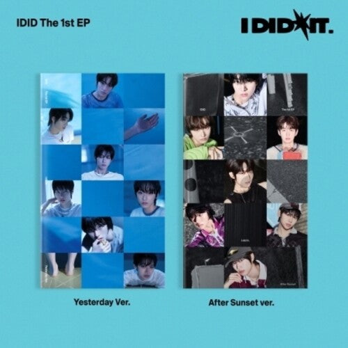 Idid - I Did It- Random Cover - incl. 80pg Photobook, Dust Jacket, Interview Folded Poster + 2 Photocards